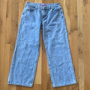 Edikted Women’s Pacsun Straight Wide Leg Jeans size medium